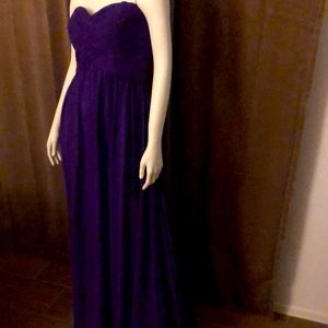 Faviana dress Purple